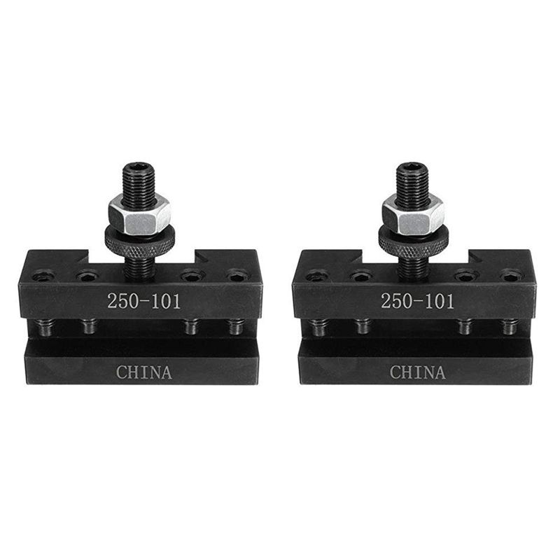2PCS Quick Change Turning and Facing Holder 250-101 for Lathe Tool Post Holder