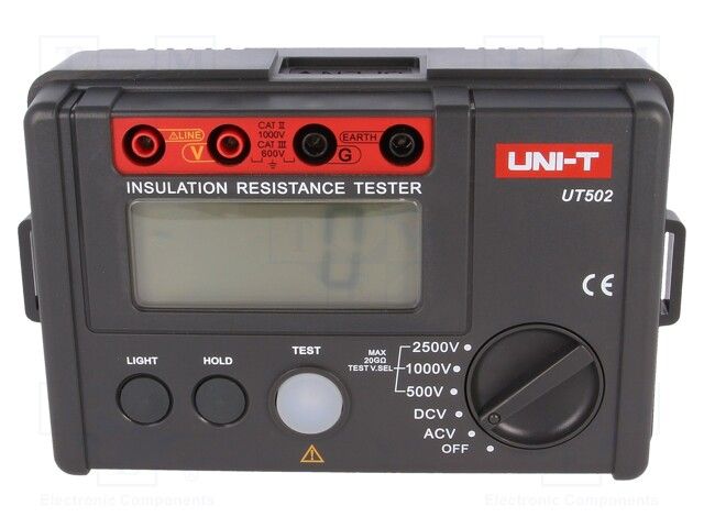 UNI-T UT502 Digital Insulation Resistance Tester 500-2500V