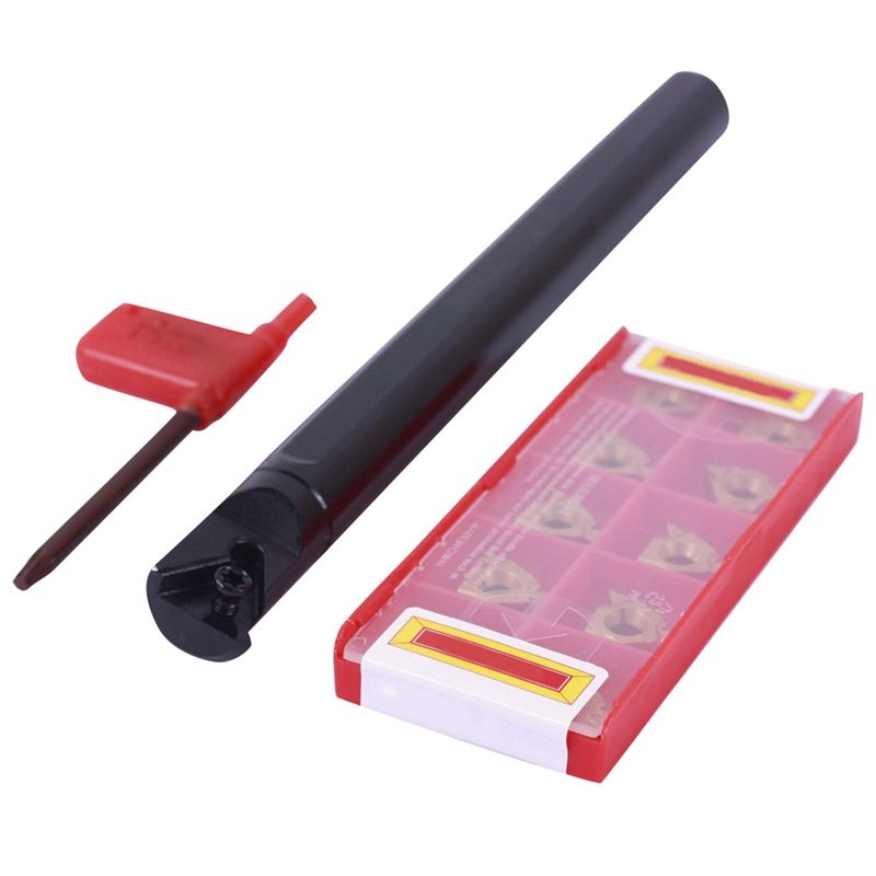 1Pc Snr0016Q16 Threading Lathe Turning Tool Holder With 16Ir Ag60 Smx30 Inserts