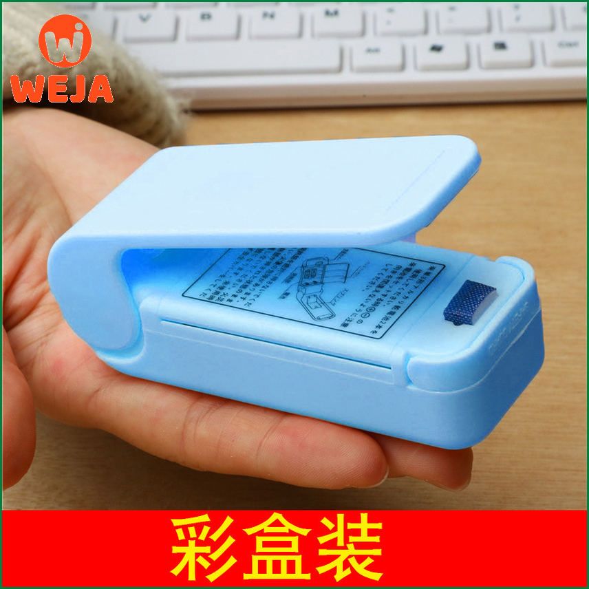 Portable Heat Bag Sealer Mini Portable Food Sealing Machine For Chips Household Snack Plastic Bags Vacuum Handheld Chip Resealer