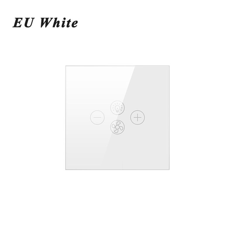 Tuya Wifi Fan Light Switch, Smart Ceiling Fan Lamp Switch with Various Speed Voice Controlled by Alexa, Google Home Good effect and easy to use