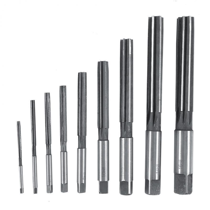 1pc Chucking Reamer HSS H8 Straight Shank Hand Core Drill Bit Milling Cutter Tool 16mm Parallel Flute Rotating