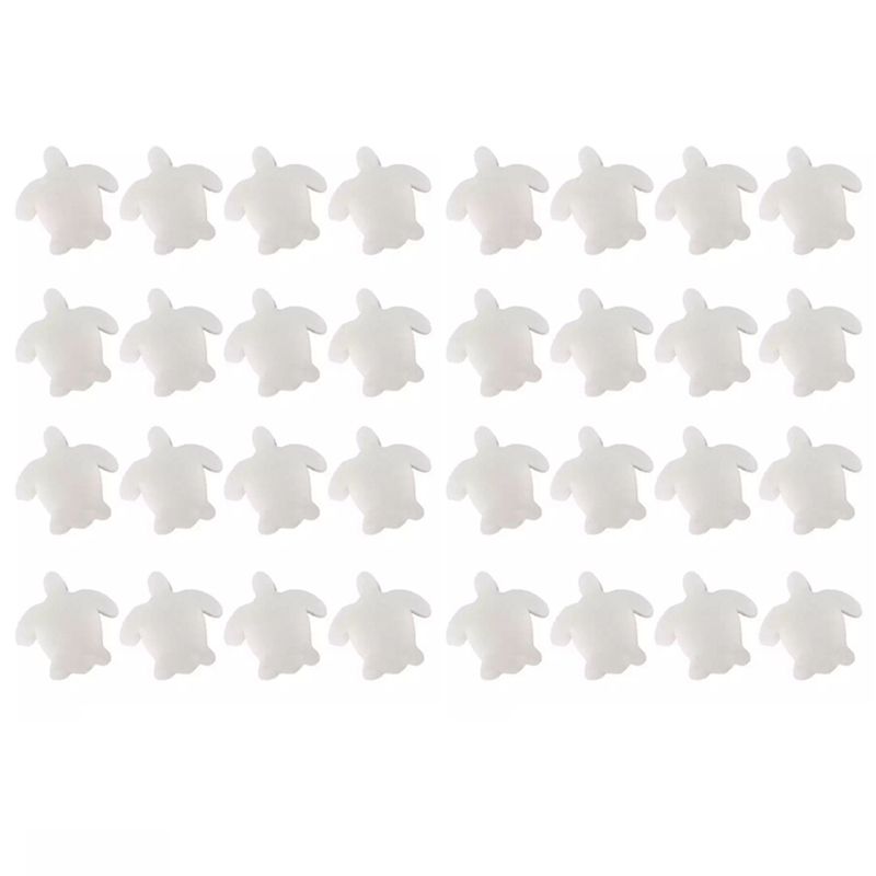 32 Pieces  Absorbing Scum Sponge for Hot Tub, Swimming Pool and Spa (Turtle)