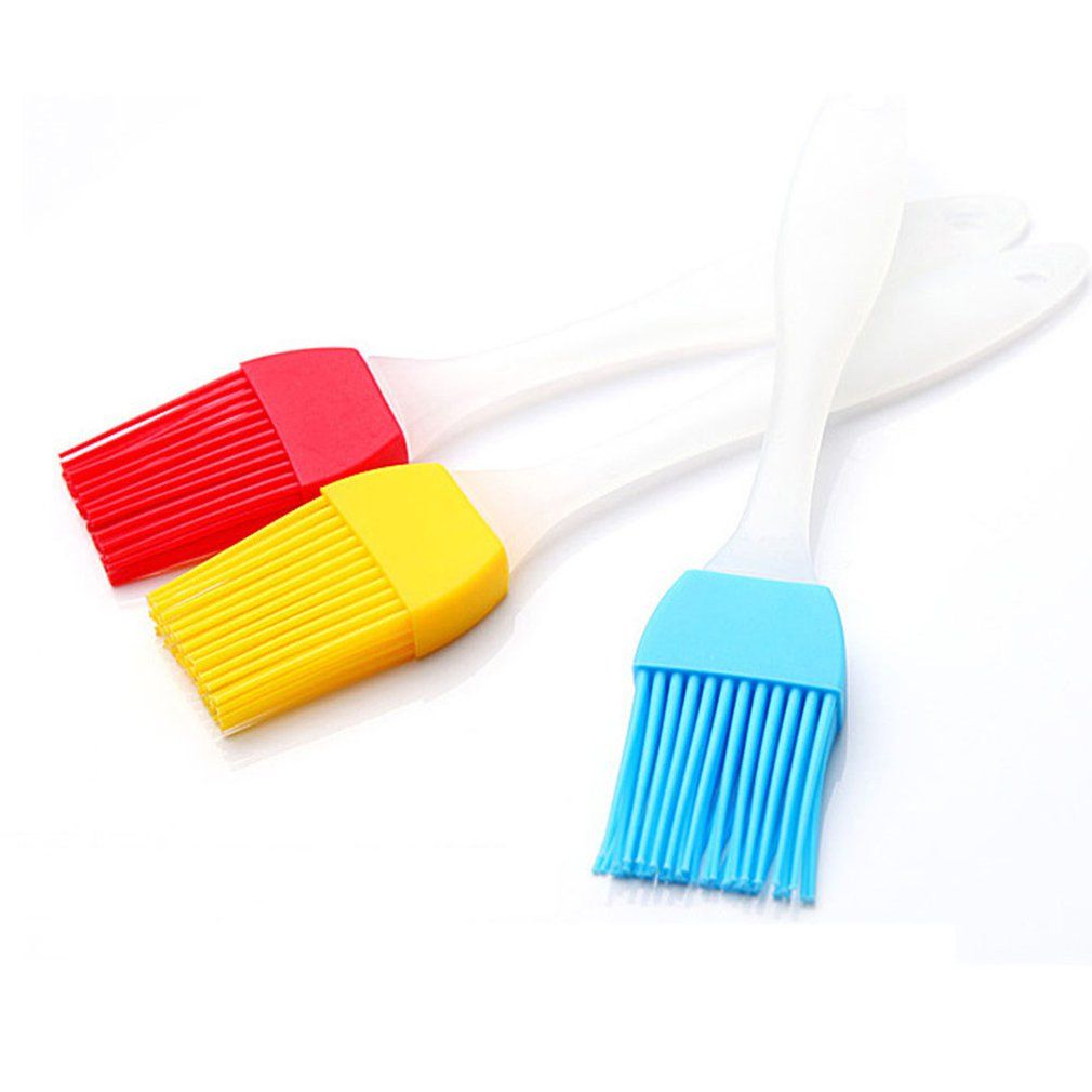 Silicone Pastry Brush Food Grade Brushes Basting Brush For Bbq Baking Grilling Random Color Opp Bag