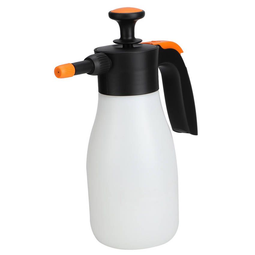 Watering Pot 1L Plastic Garden Flowers Can Sprinkle Maual Press Bottle
