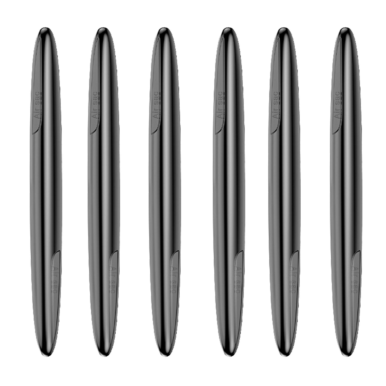 6 Pack Car Door Protector Transparent Auto Edge Corner Guard Universal Auto Door Side Edge Protective Bumper Stickers Anti Collision Anti-rub Fits Most Car SUV Pickup Truck White