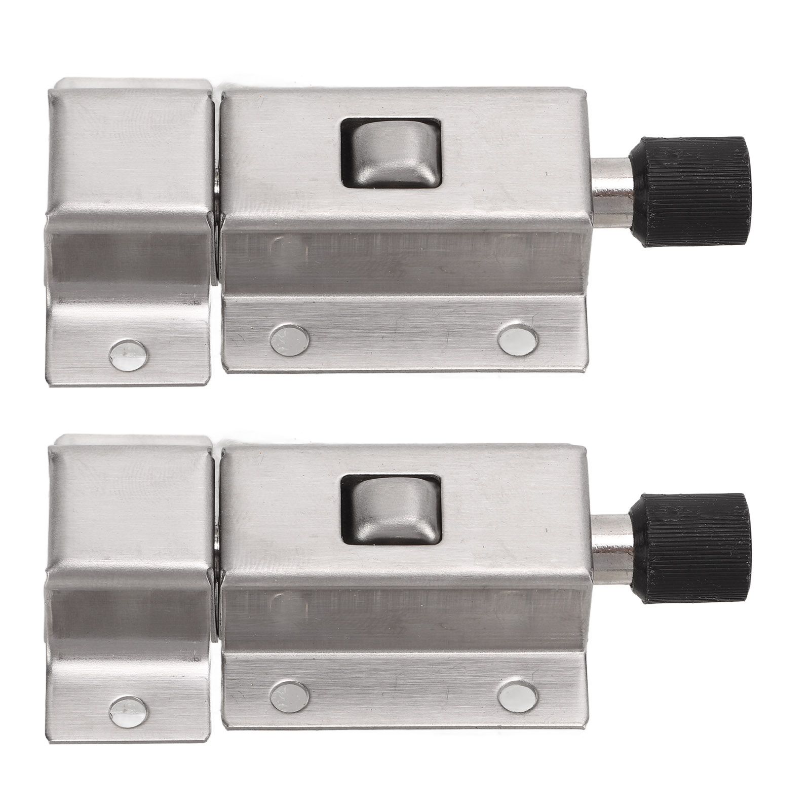 Stainless Steel Security Automatic Gate Door Lock Spring Load 2 Set