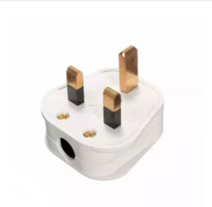 Qualityfull 3 Pin Household Plug Fused 13A Flat