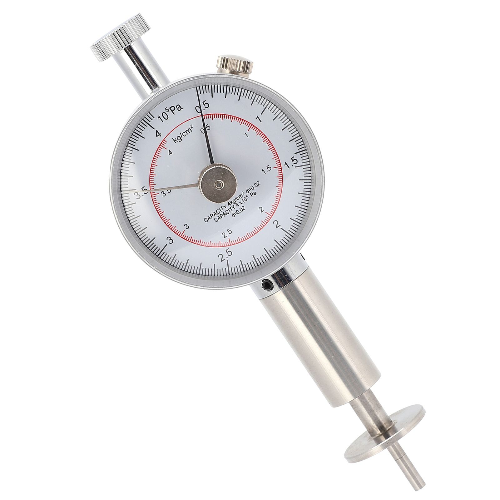 Himeng La GY‑2 Portable Fruit Hardness Tester Sclerometer Dual Pointer Dial Maturity Testing Tool