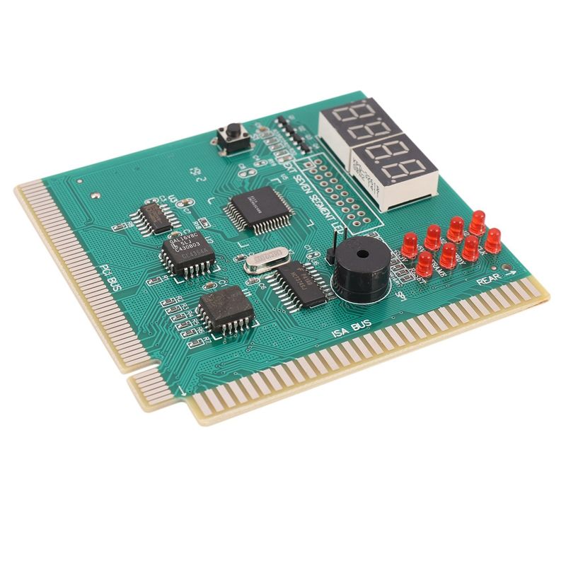 2X Diagnostic PCI 4-Digit Card PC Motherboard Post Checker Tester Analyzer Laptop
