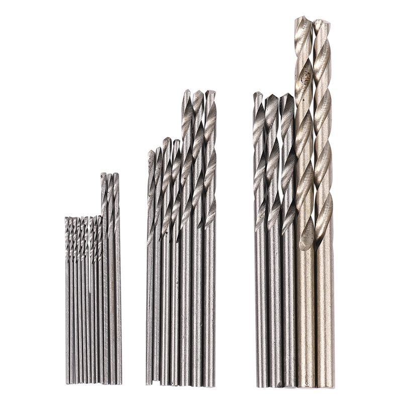 25Pc 0.5-3.0Mm Set Of Miniature Straight Shank Small Twist Drill Set Bodhi Hole Small Drill Kit