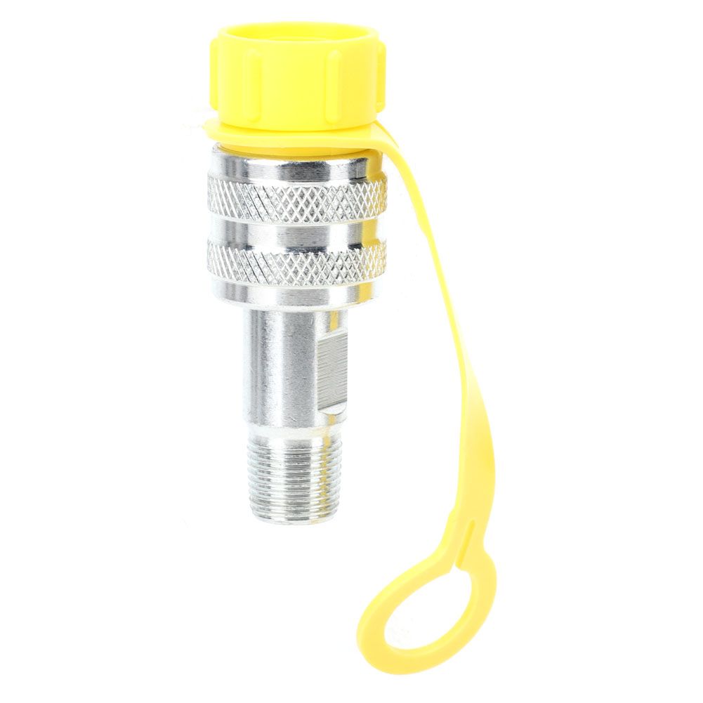Hydraulic Coupling Set Plated Steel Quick Leakproof Zg3/8 Thread For