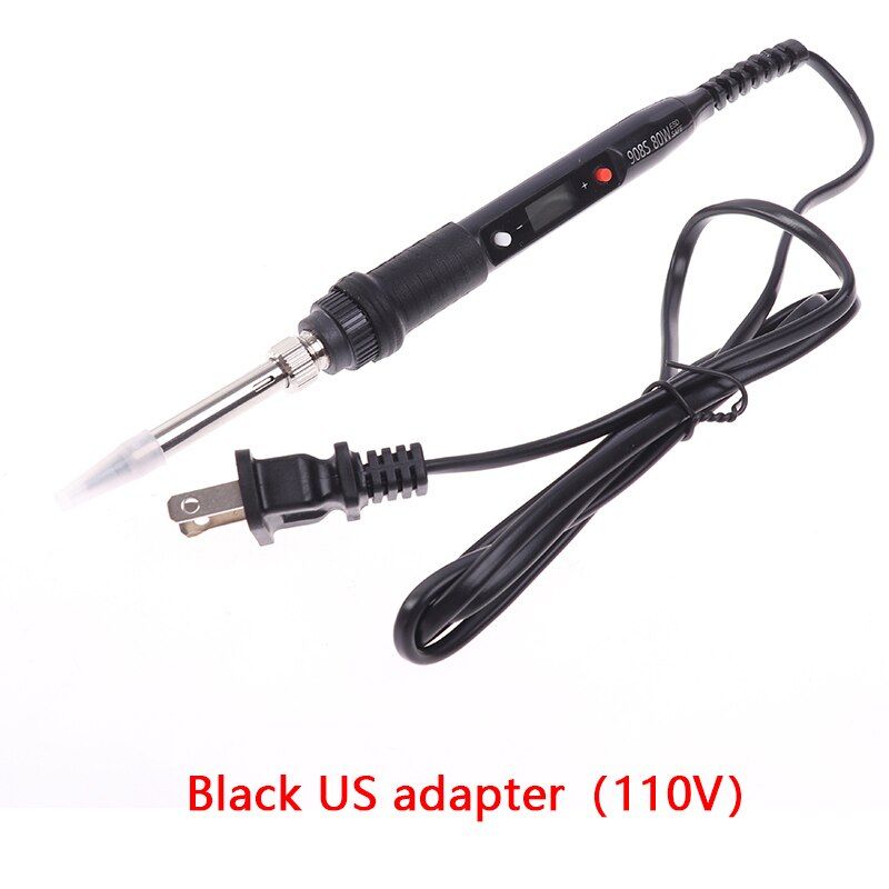 1pcs 80W Soldering Iron LCD Digital Electric Welding Tools Solder Wire Tweezers Hand Tools