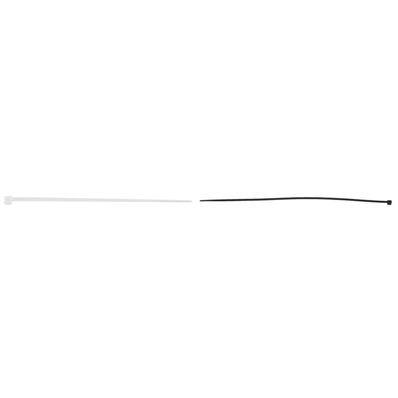 200PCS Strong Cable Ties / Tie Wraps Zip Ties 2.5x100mm & 200mm x 3mm