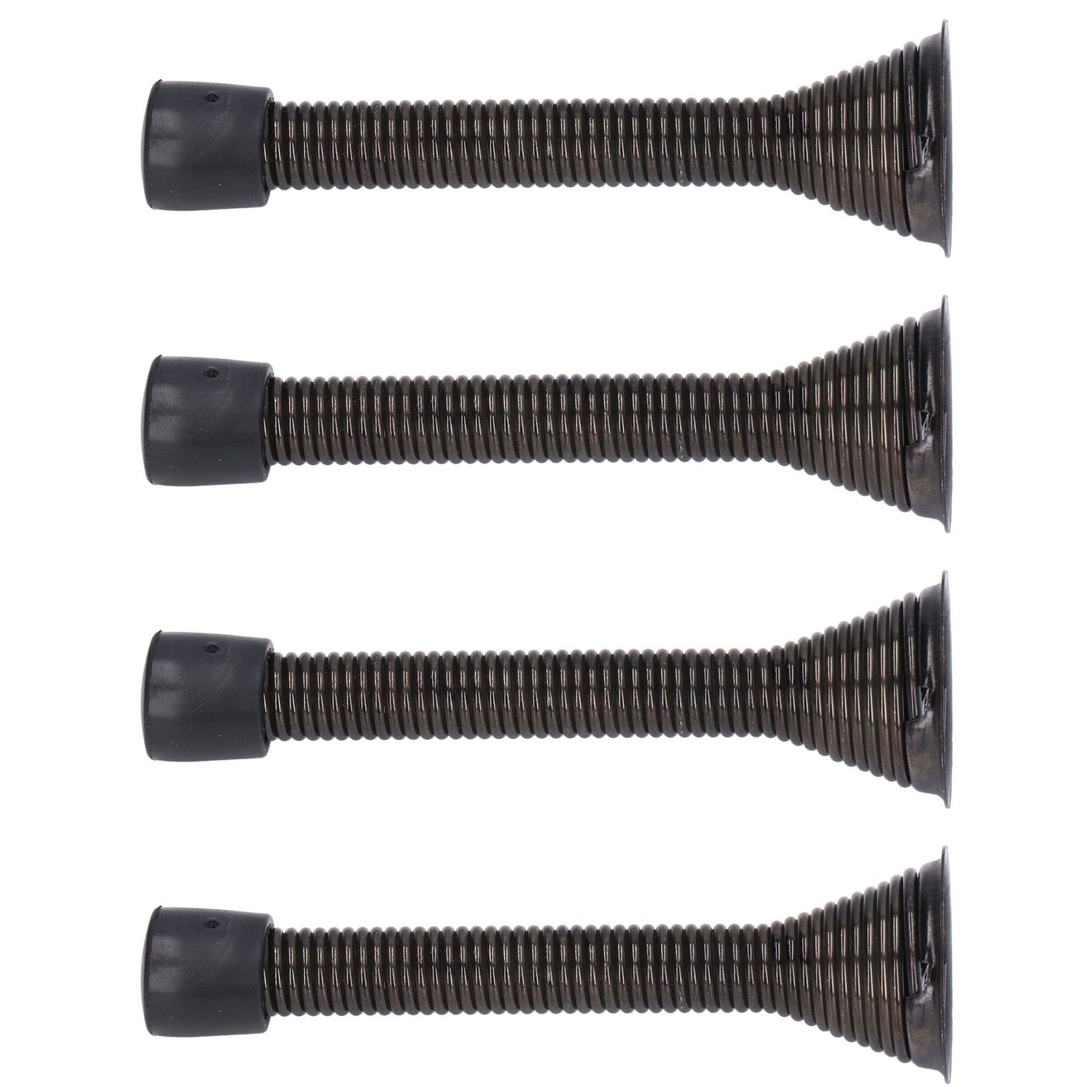 10Pcs Door Stop Stainless Steel 85mm Height Rust Resistant Wall Protection New
