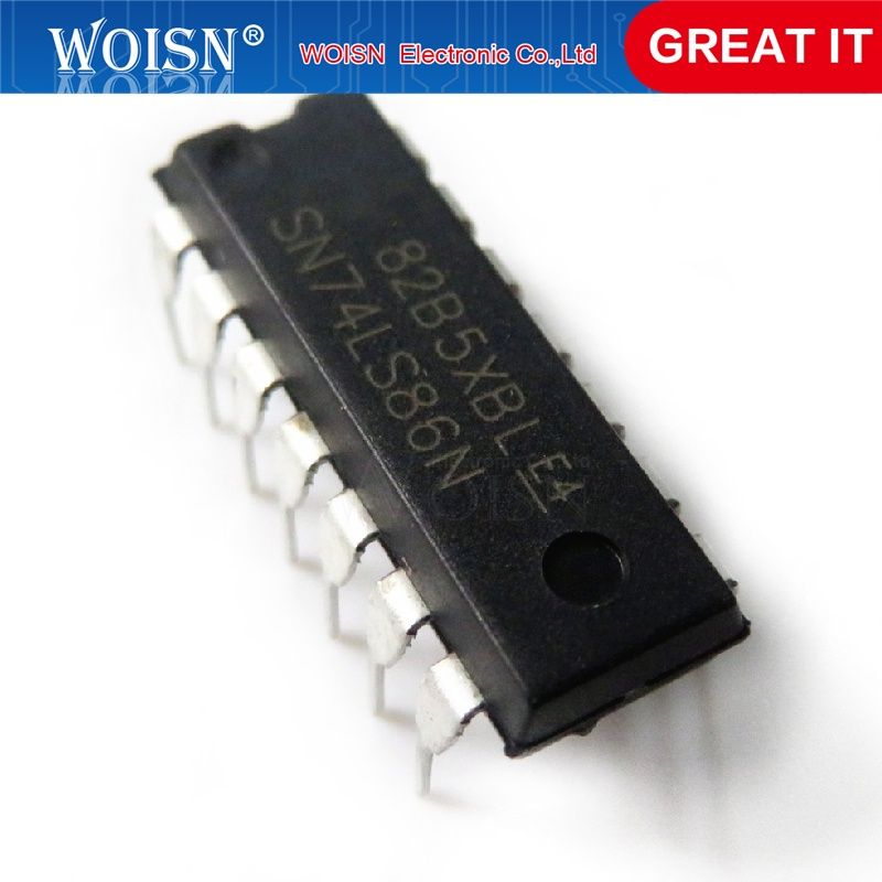 10pcs/lot HD74LS86P HD74LS86 SN74LS86N 74LS86 DIP new  In Stock