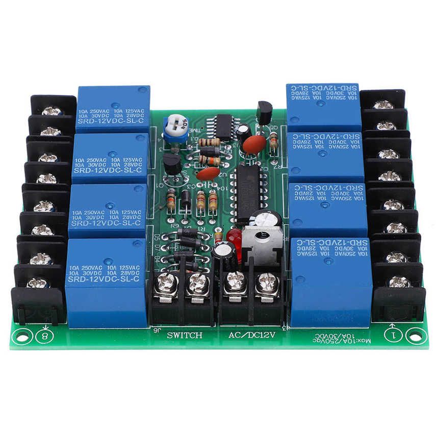 Adjustable Sequence Board 8 Channels Power 0.2-4S Sequential Controller Module