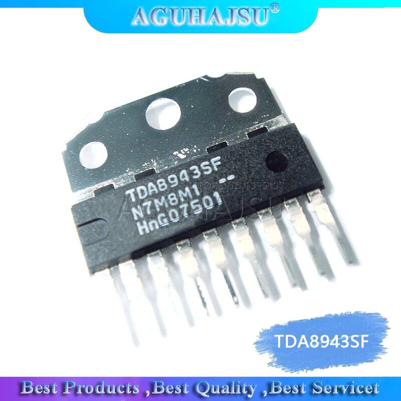10PCS TDA8943SF/N1 TDA8943SF TDA8943 8943 IC AMP AUDIO PWR 6W MONO AB 9SIL best quality.
