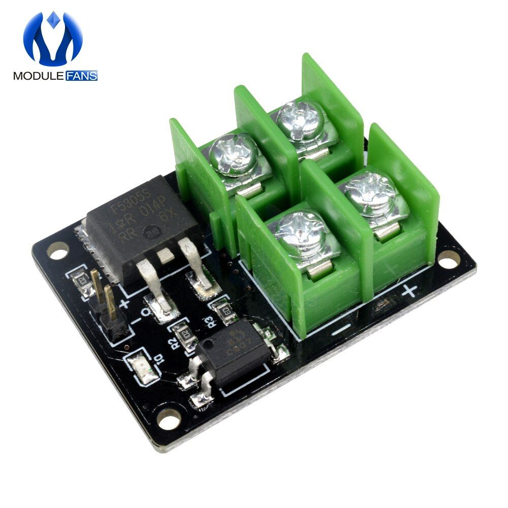 3V 5V Low Control High Voltage 12V 24V 36V switch Mosfet Module For Arduino Connect IO MCU PWM Control Motor Speed 22A