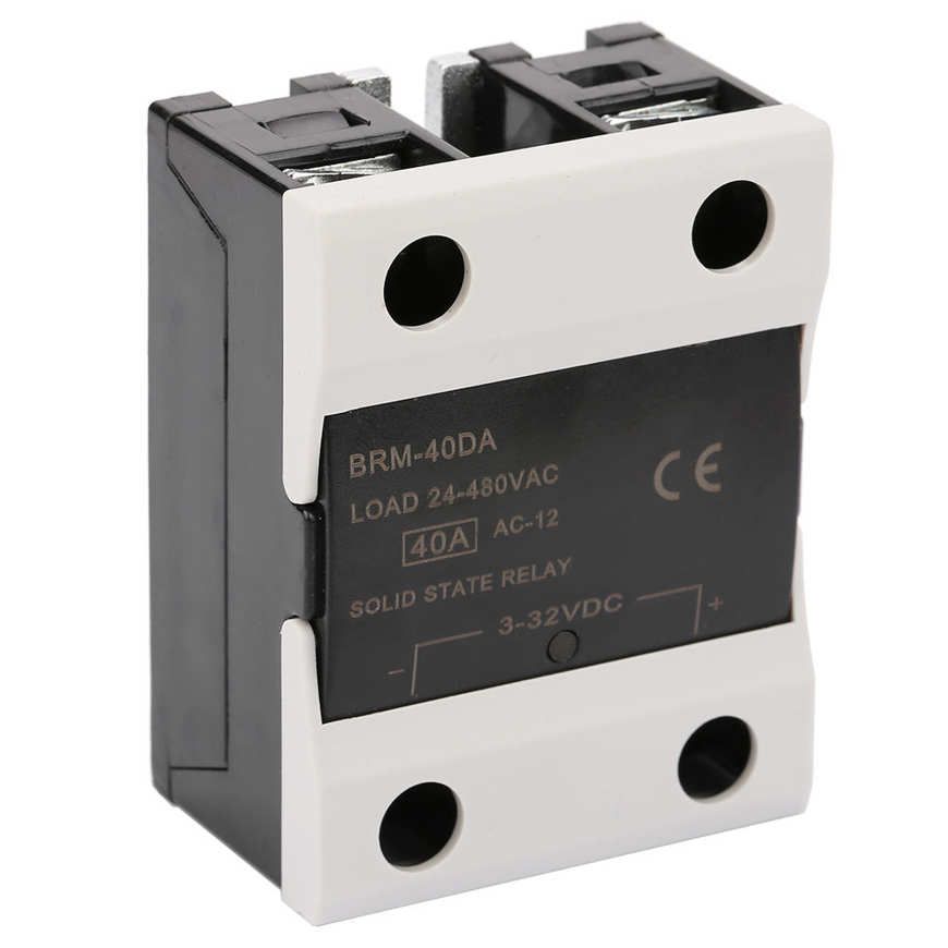 BRM-40DA Relay 3-32VDC 24-480VAC Solid State For Industrial Automation Process Ideal for Control Applications Heating &