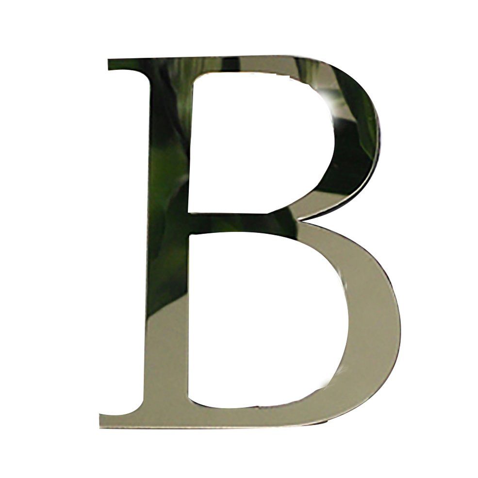 Home Decoration Acrylic Mirror Word Eva English Letters Decorative Stickers