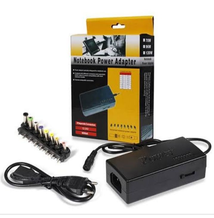Variable laptop notebook power adapter.