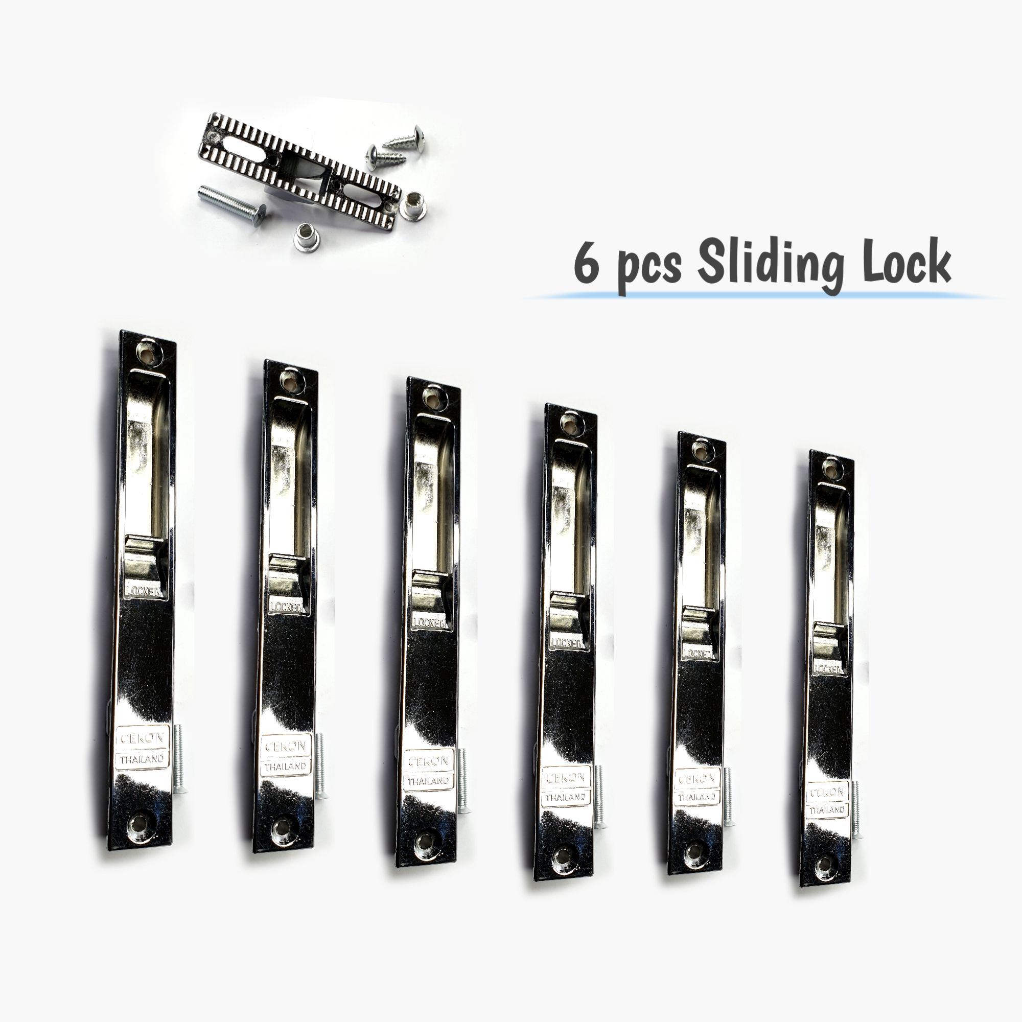 Aluminum Window Slide Lock.