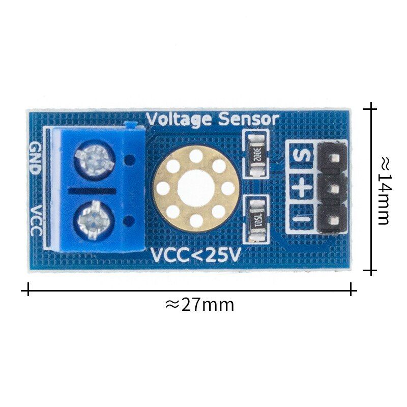 Smart Electronics DC 0-25V Standard Voltage Sensor Module Test Electronic Bricks Smart Robot for Diy Kit