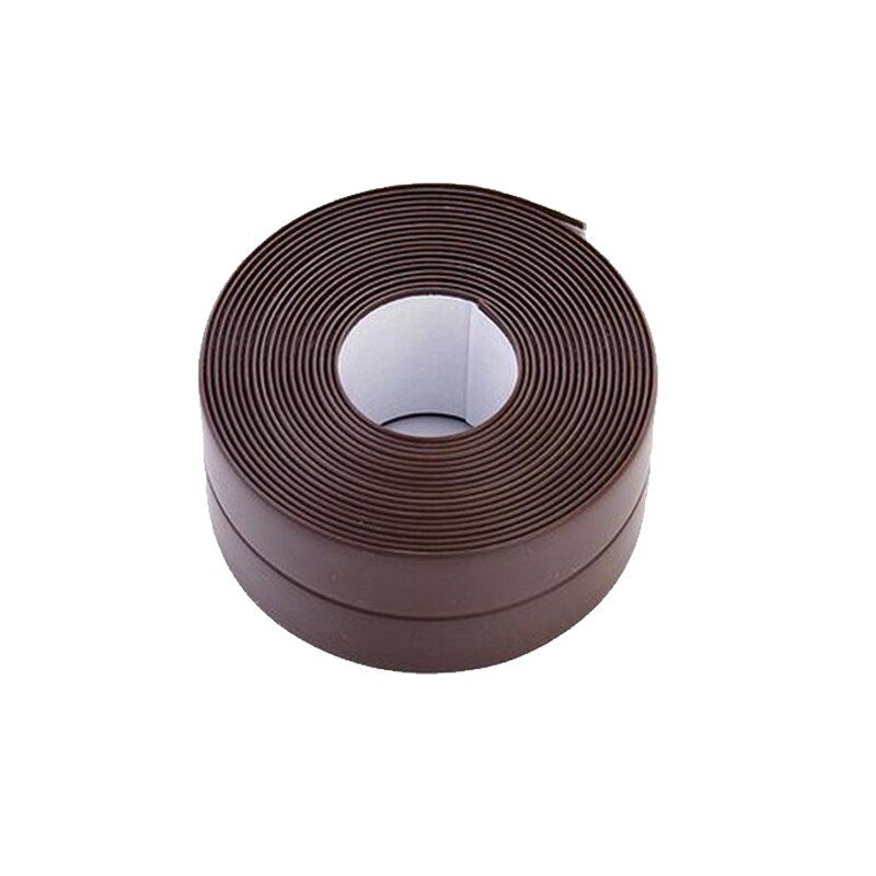 PVC Self Adhesive Tape Sealing Tape Shower Bathroom Kitchen Mold Proof Anti-moisture Waterproof Tape Caulk Strip Adhesive Sealer