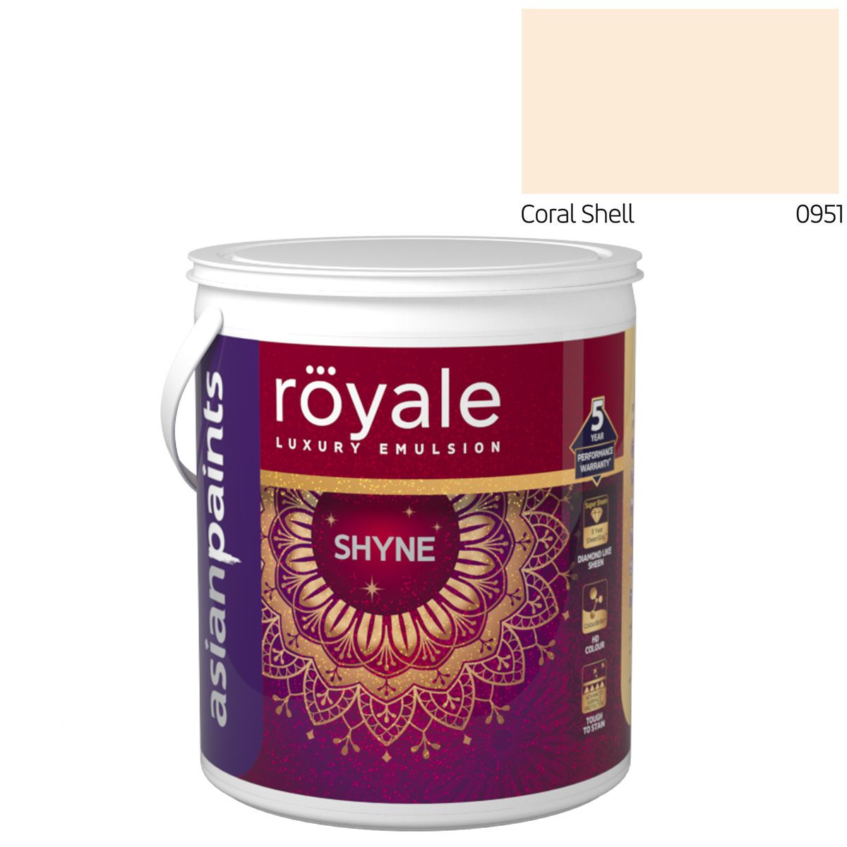 Royale Luxury Emulsion Shyne - Coral Shell - 4L