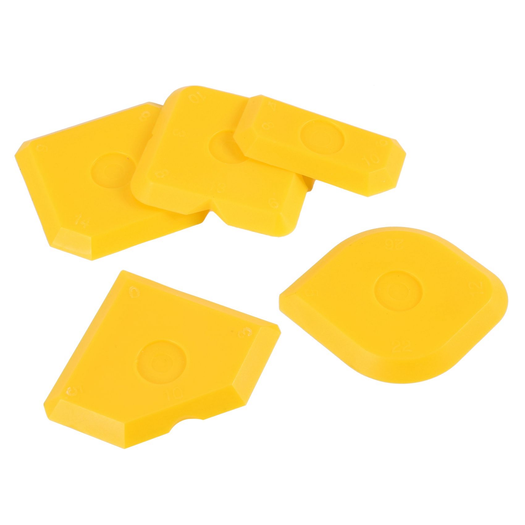 20Pcs Scraper Tool Kit Grouting Set Smoothing Trowel Grout Remover Silicone Joint Joint Filler Smoothing Spatula