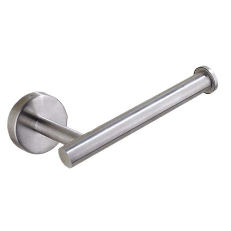 Toilet Paper Holder Toilet Roll Paper Rack Tissue Holder Roller Paper Storage Wall Mounted Screw Installation - A