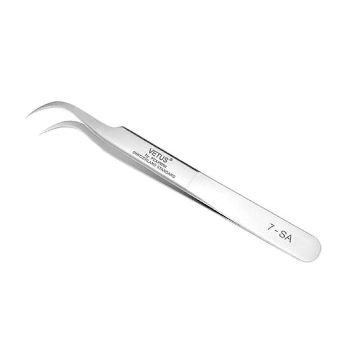 Tweezer Curved - Silver