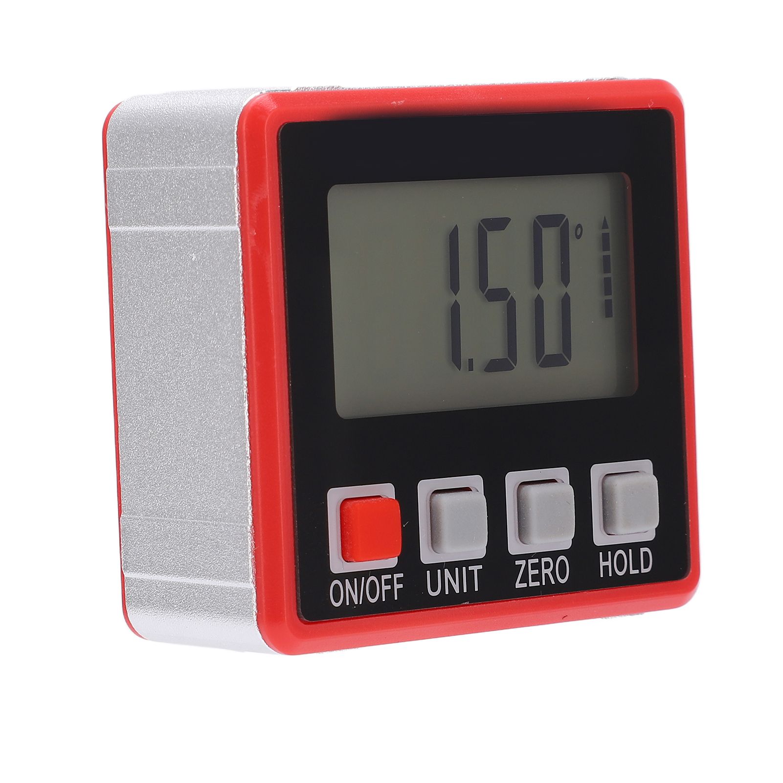Electronic LED Digital Protractor 4x90° Inclinometer Angle Finder Gauge EM9