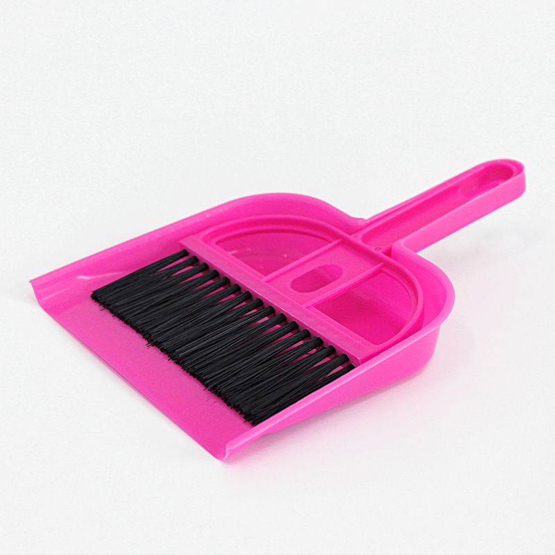 RHS Online Mini Desktop Sweep Cleaning Brush Keyboard Brush Small Broom Dustpan Set