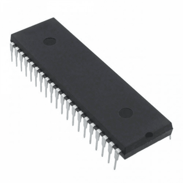 PIC16F74 PIC-16F74 PIC 16F74 Microcontrollers IC 8-Bit 20MHz 4KB Flash Microchip MCU DIP-40 40 Pin Dual In Line Package Chip Electrical Circuitry & Parts