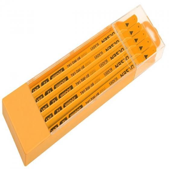 Tolsen 10pcs Hacksaw HSS Bi-Metal Steel Blade Refill (12"x1/2"x24T) 30065