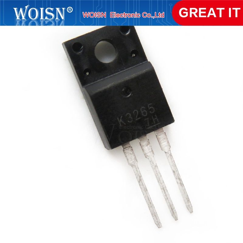 10pcs/lot 2SK3265 K3265 TO-220F 700V 10A In Stock
