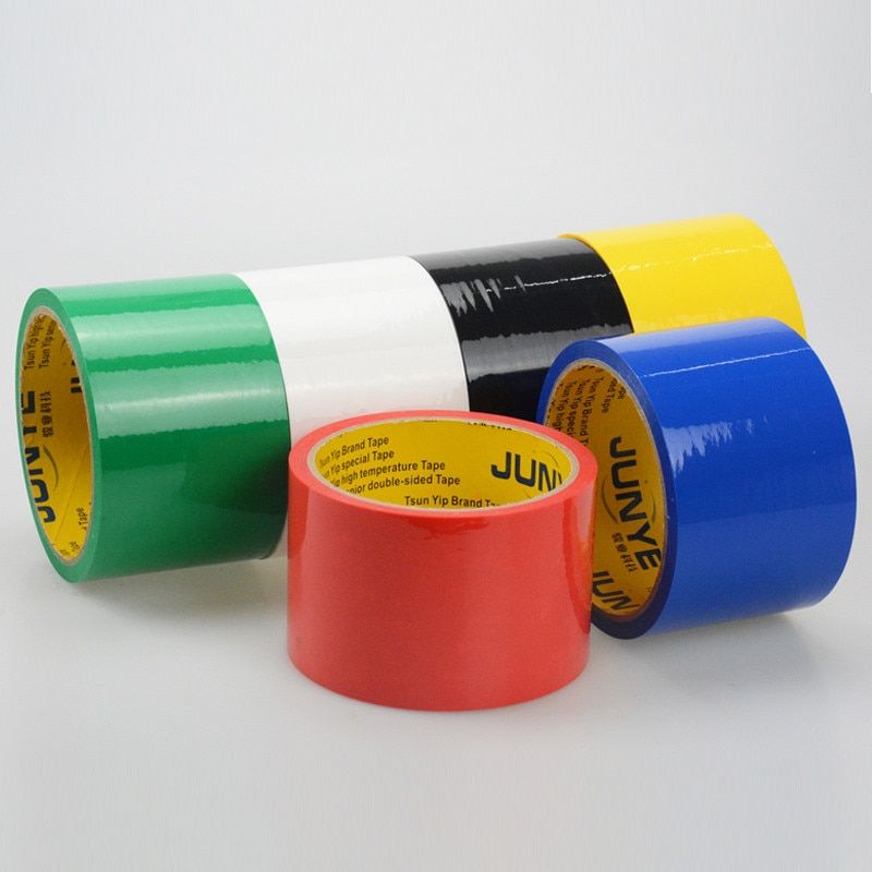 Roll 40 Meter Color sealing tape OPP sealing tape packing label Clear Carton Box Sealing Packaging Tape Office Adhesvie Tape