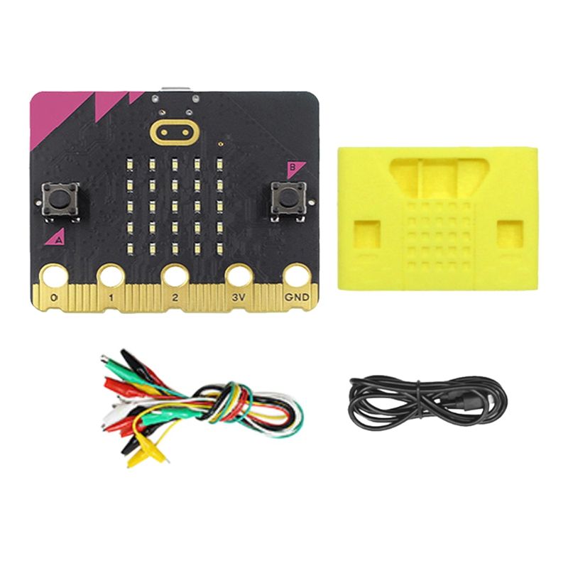 BBC Micro:Bit V2.2 Go Kit Development Board+Protective Case