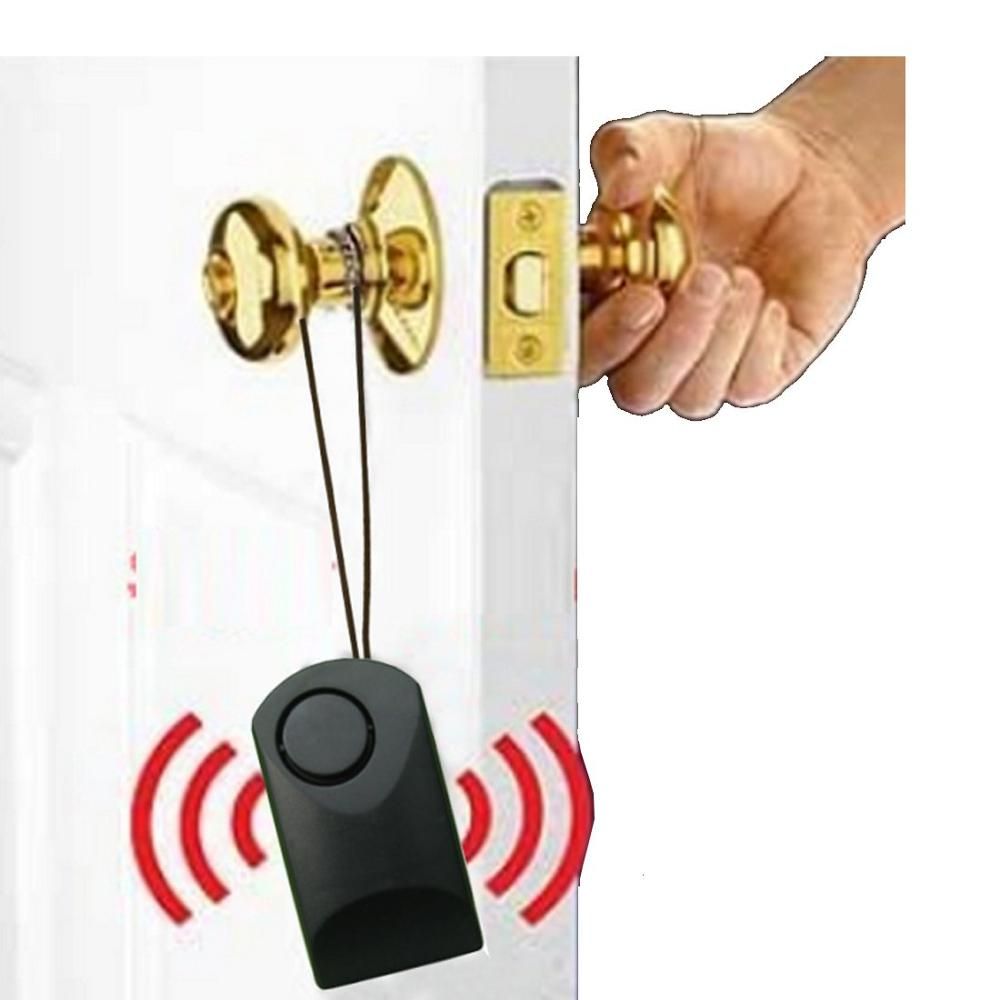 Portable 120db Door Sensor Alarm Door Handle Touch Alarm anti-theft Scaring Thefting Alarm For Home el Travel