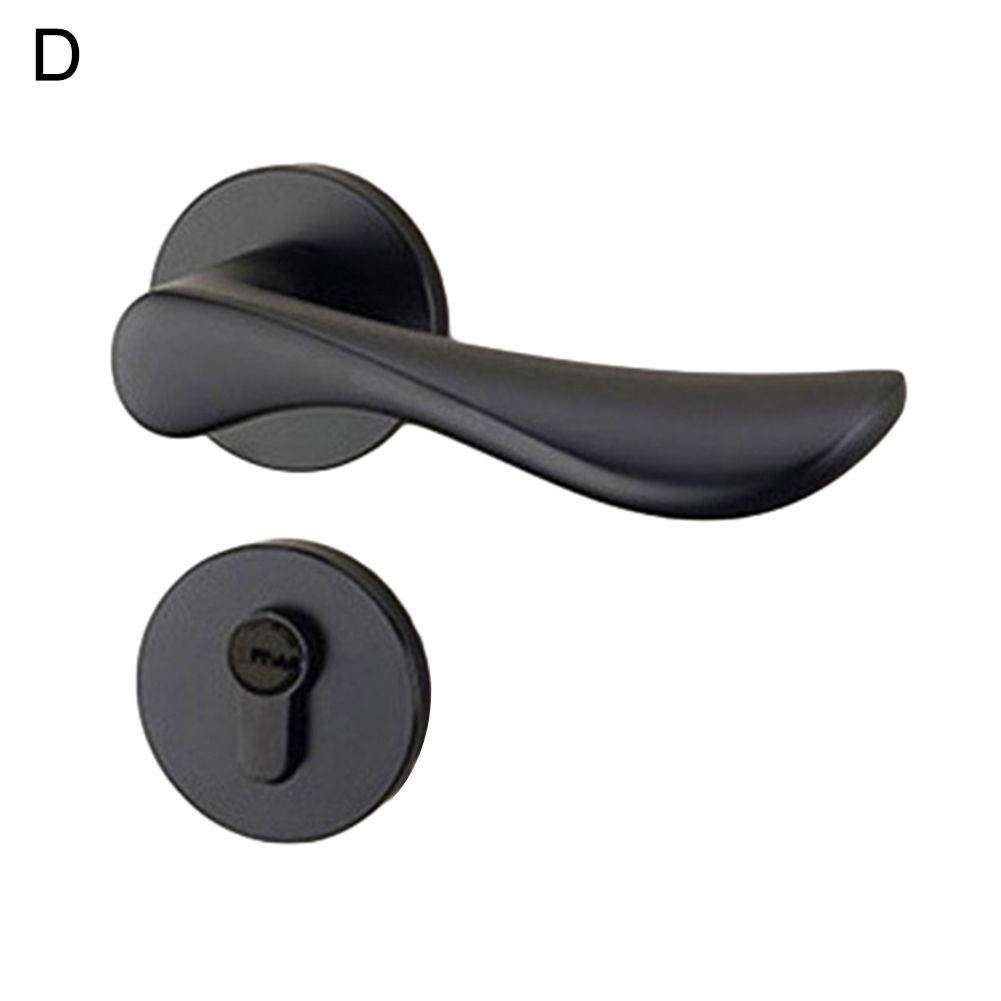 Antique Mute Handle Room Door Knob Lock Anti-theft Security Furniture Hardware