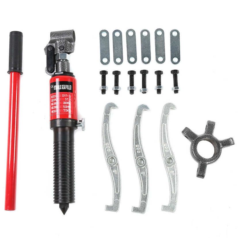 Hydraulic Puller 5T Gear Pumps Oil Tube 3 Jaws Drawing Machine