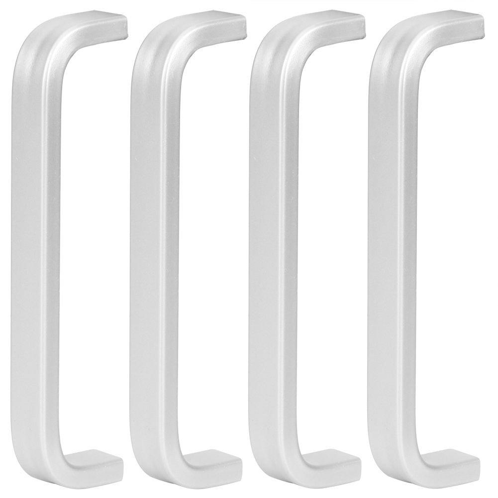 Cabinet Pull Handle 4Pcs Modern Stylish Aluminium Alloy Door Furniture Fittings for Closet Drawer