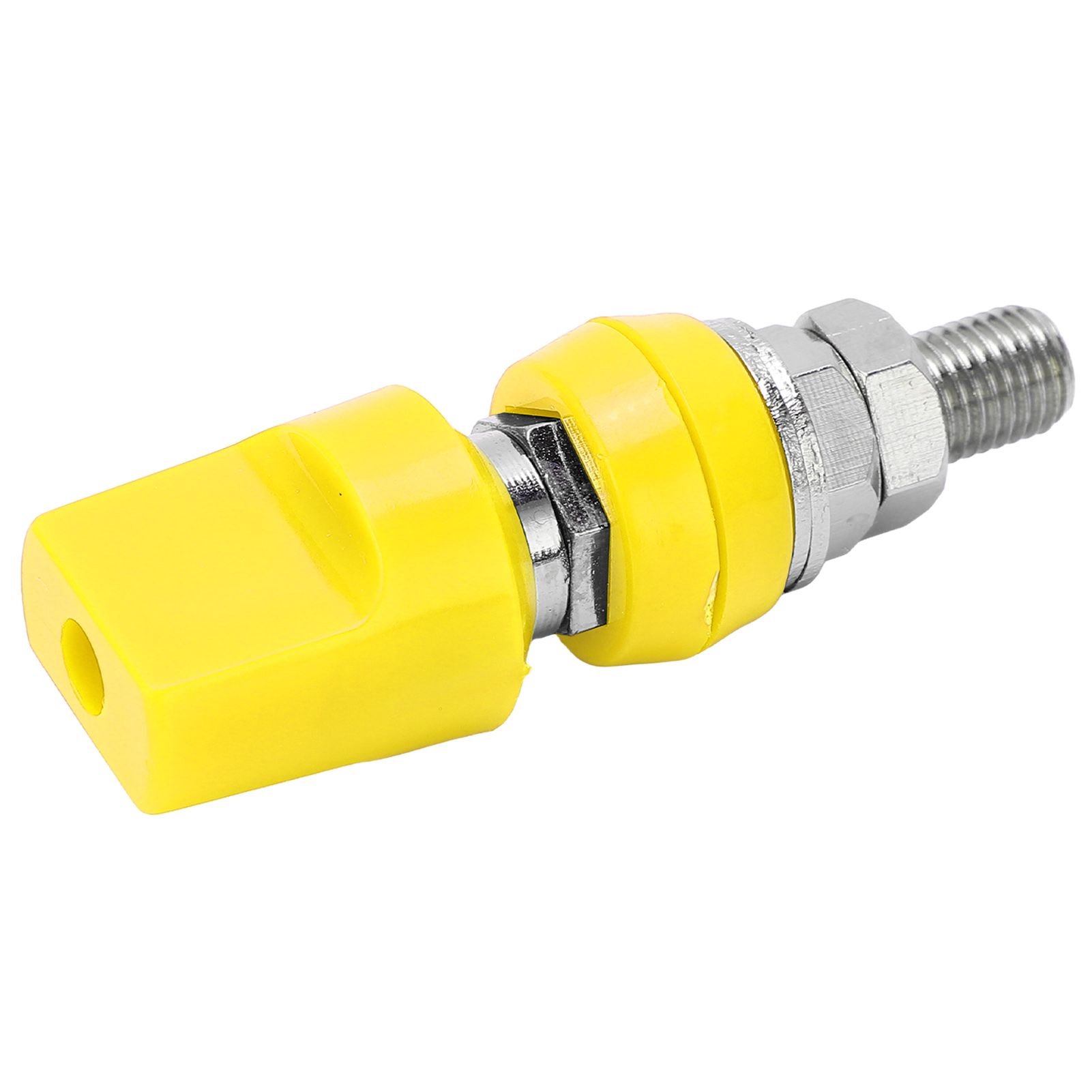 Terminal Multipurpose Junction Post Block 4mm Brass Flat Cover Binding M8 100A High Current with Jack
