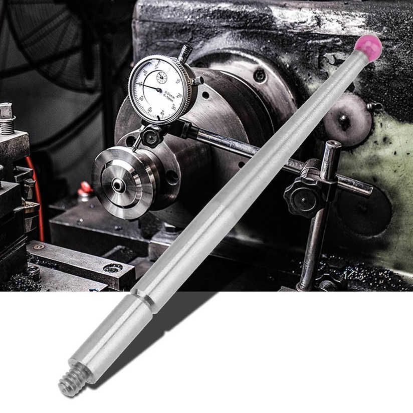 Dial Indicator Probe Tungsten Steel/Ruby Head Dovetail Rails Gauge Needle 1.6mm