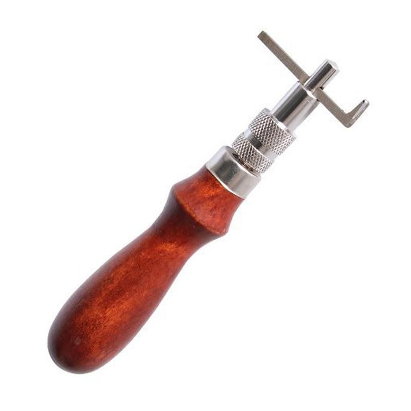 Solid Adjustable Pro Stitching Groover And Creasing Edge Beveler Leathercraft Sets To Sew Crease Leather Craft Tool