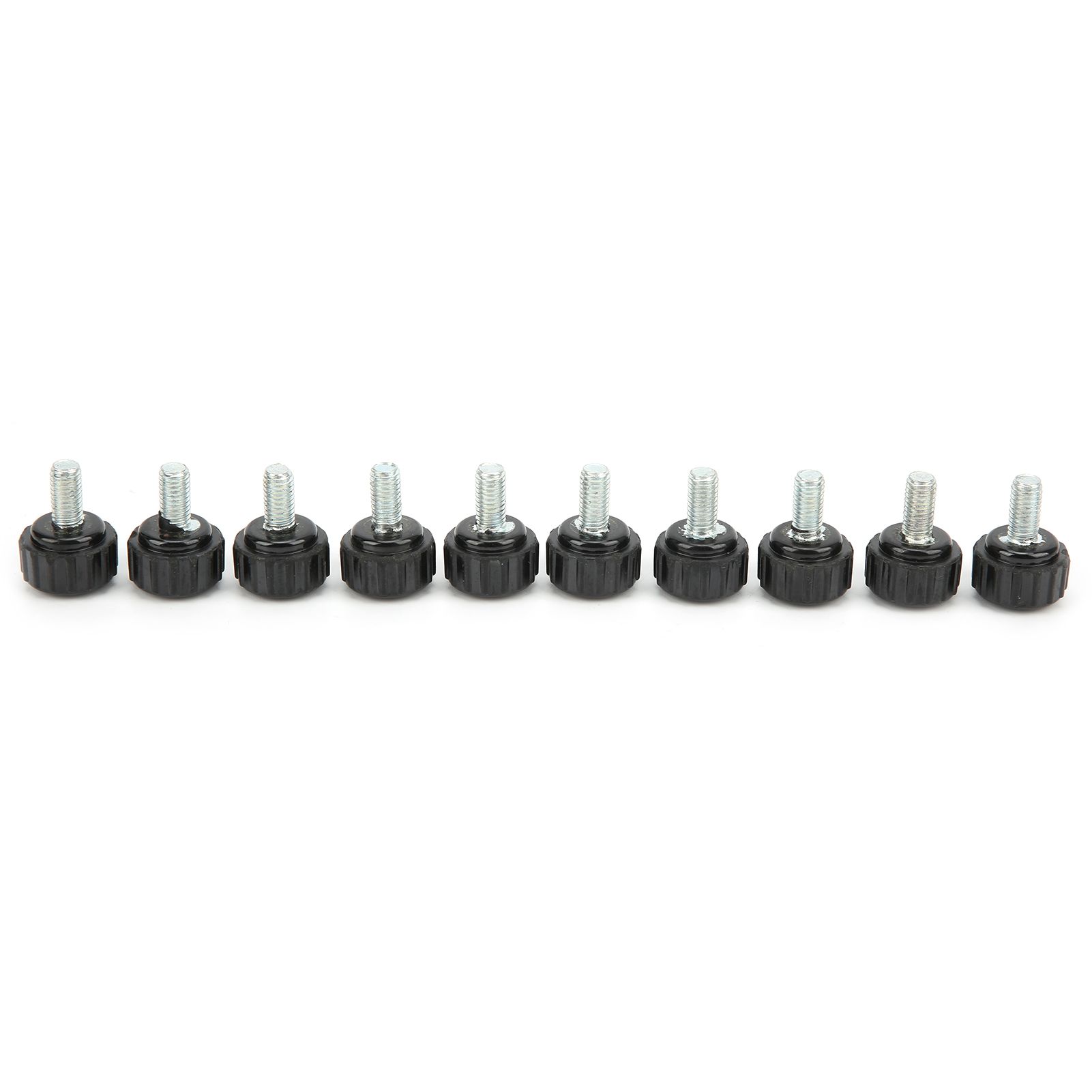 10Pcs Clamping Knob Lathe Hand Grip TwistNut Straight Thread Locking Handle
