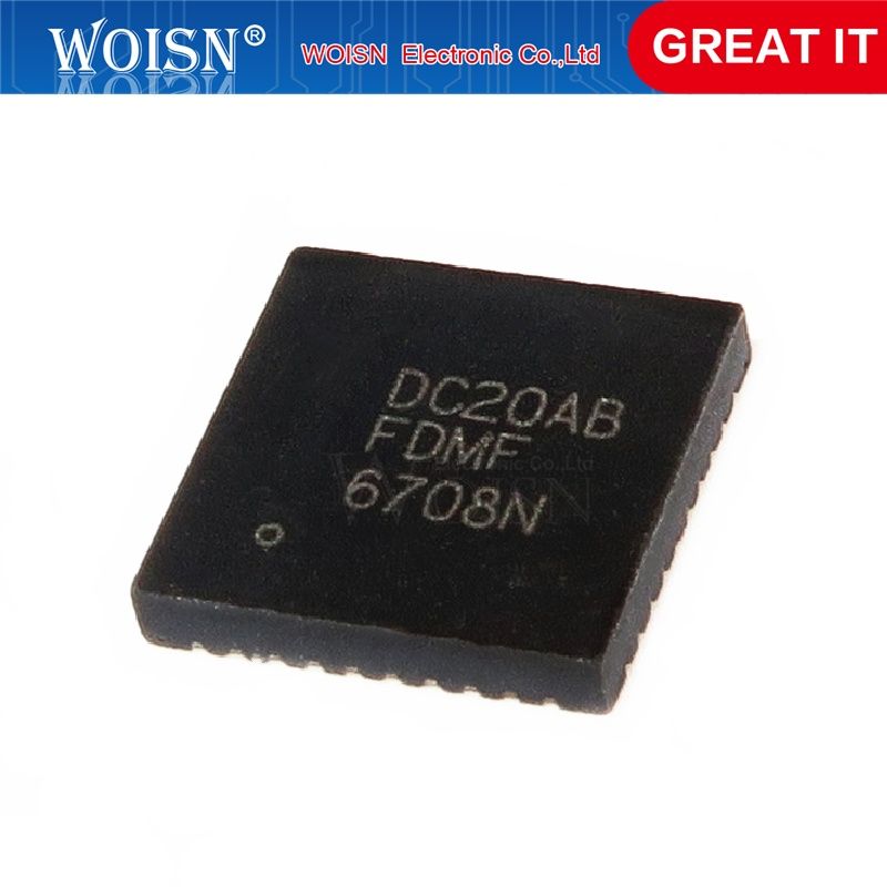 5 pcs/lot FDMF6708 FDMF6820A FDMF6823A FDMF6823C FDMS0310AS FDMS3600S FDMS7602S FDMS7692 FDMF6808N FDMF6808 QFN