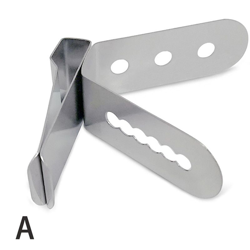 Stainless Steel Barbeque Thermometer Probe Clip Holder Preventing Scald
